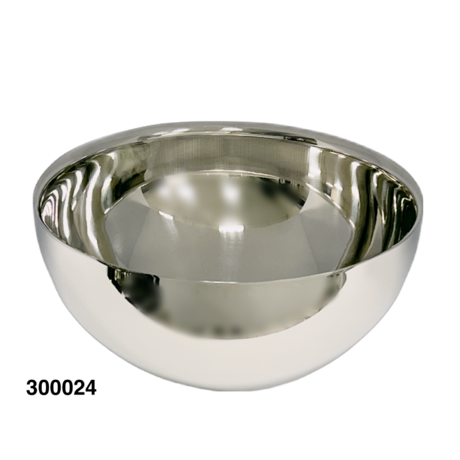 Double wall round serving bowl/ 300024