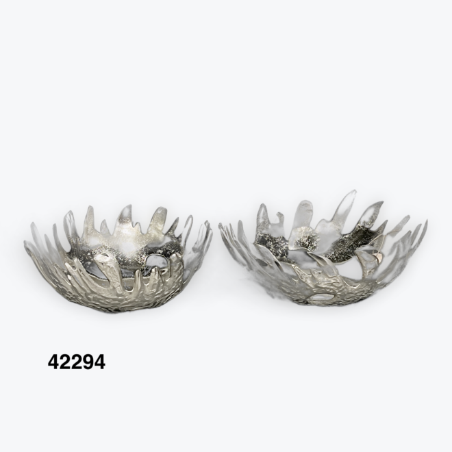 Aluminum bowl set of 2 / 42294